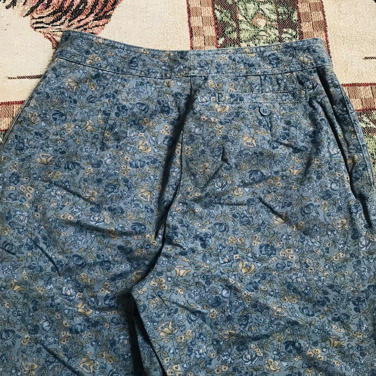 Eddie Bauer × Vintage Vintage Eddie Bauer Floral Pant Size US 27 - 6 Thumbnail
