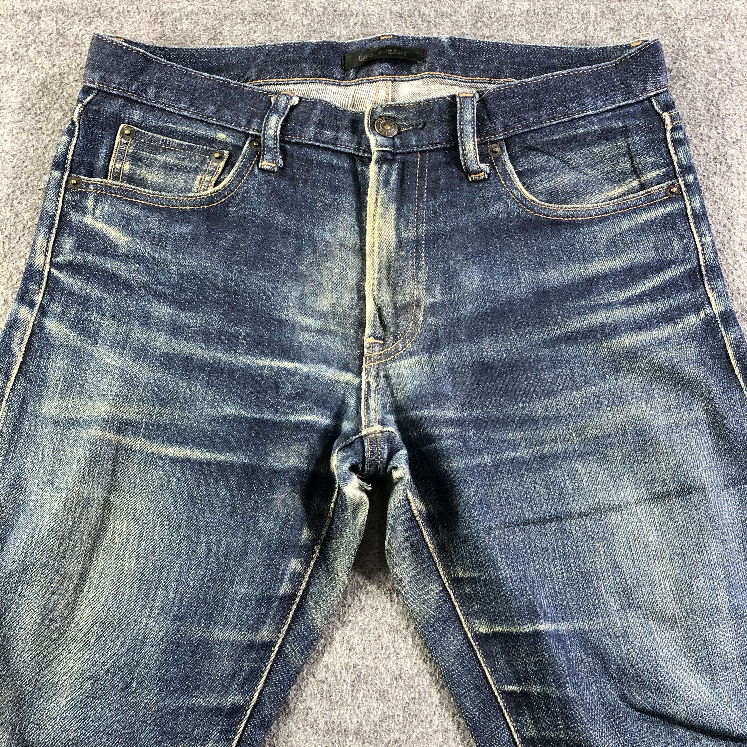 Uniqlo Blue Wash Uniqlo Jeans-J2940 Size US 32 / EU 48 - 3 Thumbnail