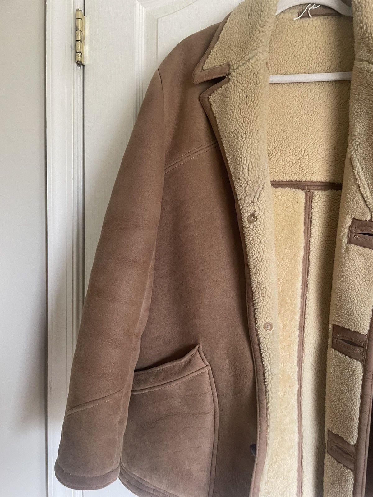 Vintage 1960s vintage Sherpa Long coat Size US L / EU 52-54 / 3 - 4 Thumbnail