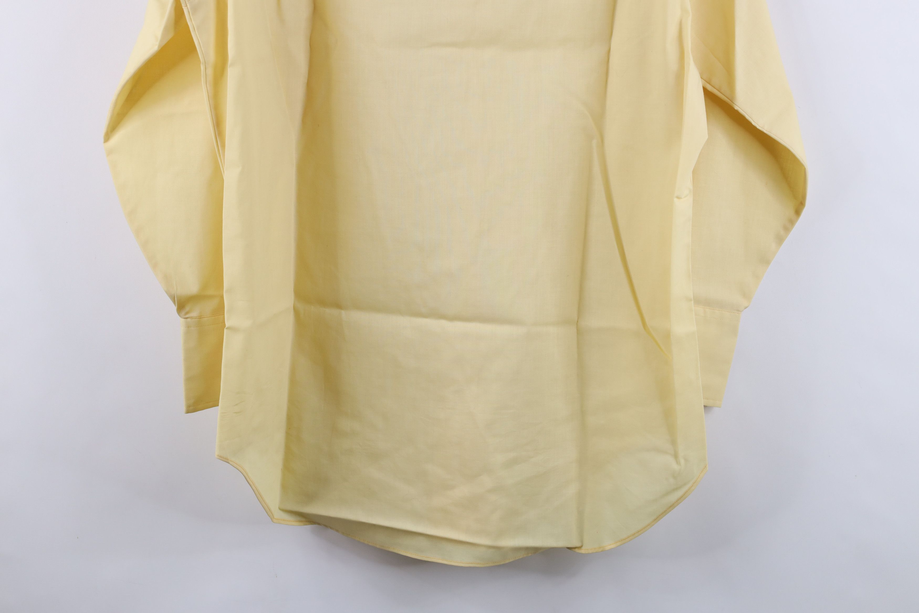 Vintage Vintage 70s Streetwear Collared Button Shirt Yellow Size US M / EU 48-50 / 2 - 14 Thumbnail