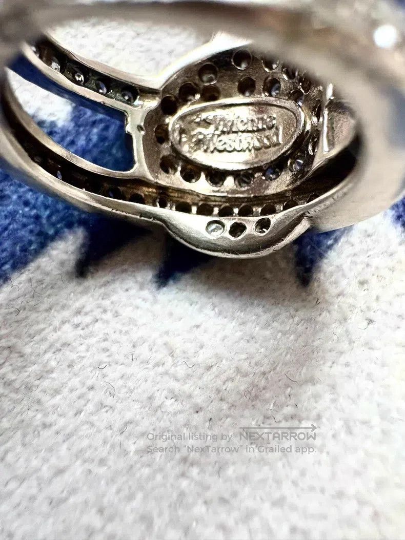 Vivienne Westwood Vivienne Westwood size XS Vintage Silver Saturn Ring with D Size ONE SIZE - 5 Thumbnail