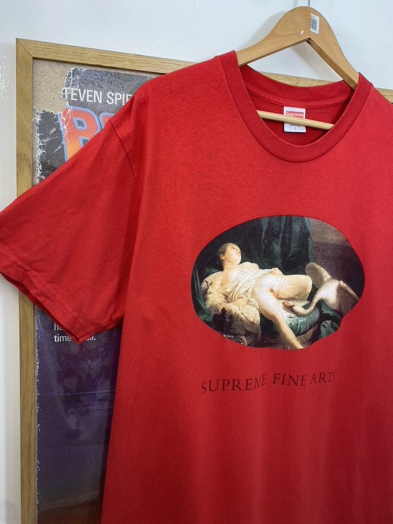 Supreme 2019 Supreme Leda And The Swan Fine Arts Tee Size US L / EU 52-54 / 3 - 4 Thumbnail