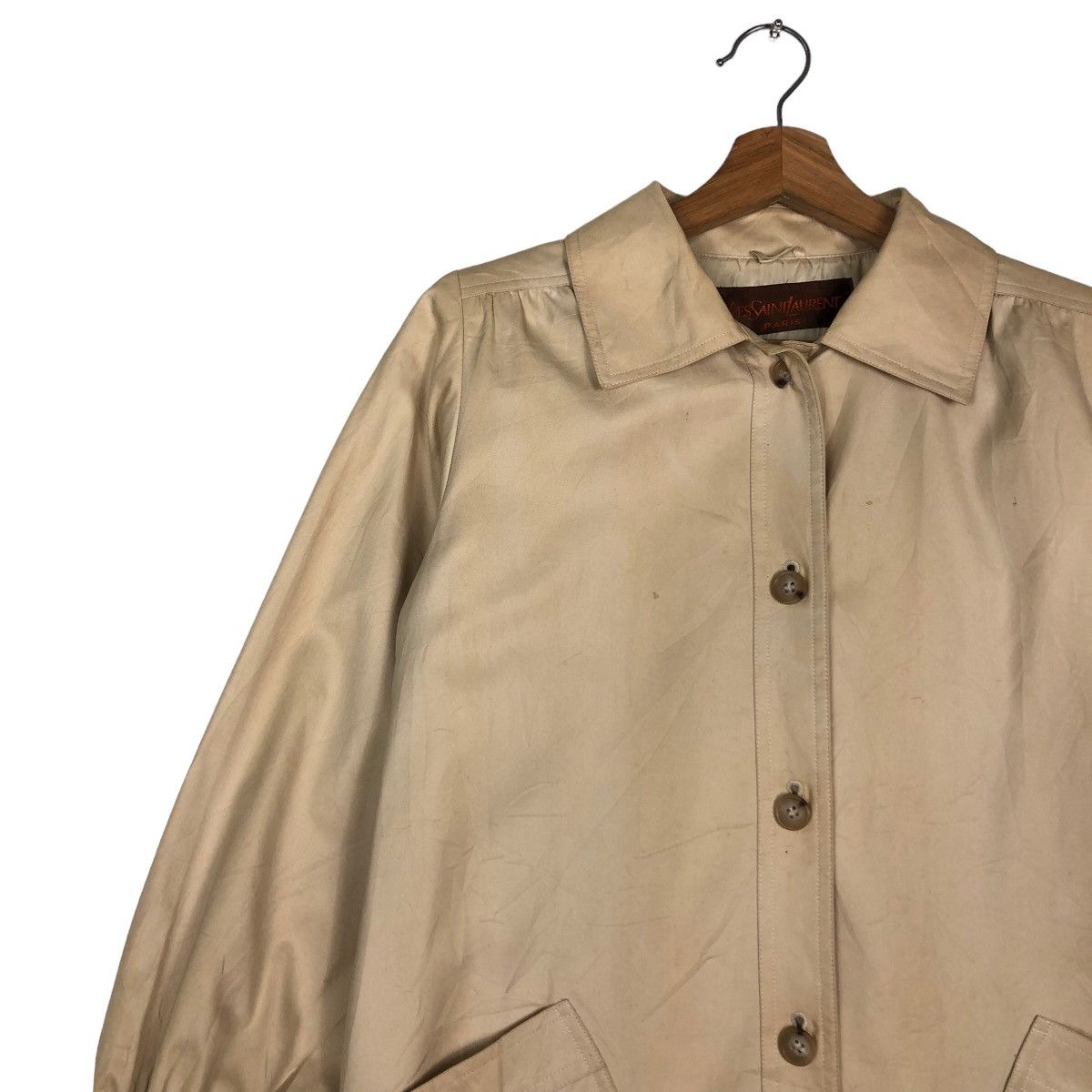 Yves Saint Laurent 🔥Vintage Long Jacket Yves Saint Laurent Paris Size US M / EU 48-50 / 2 - 8 Thumbnail