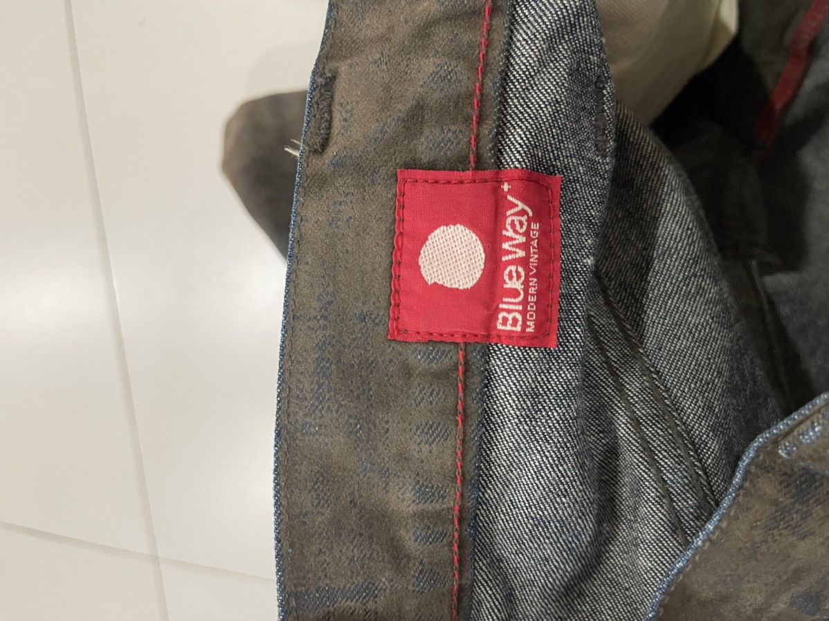If Six Was Nine 🔥Vintage Flare Jeans Mole Skin Rusty Jeans Size US 30 / EU 46 - 6 Thumbnail