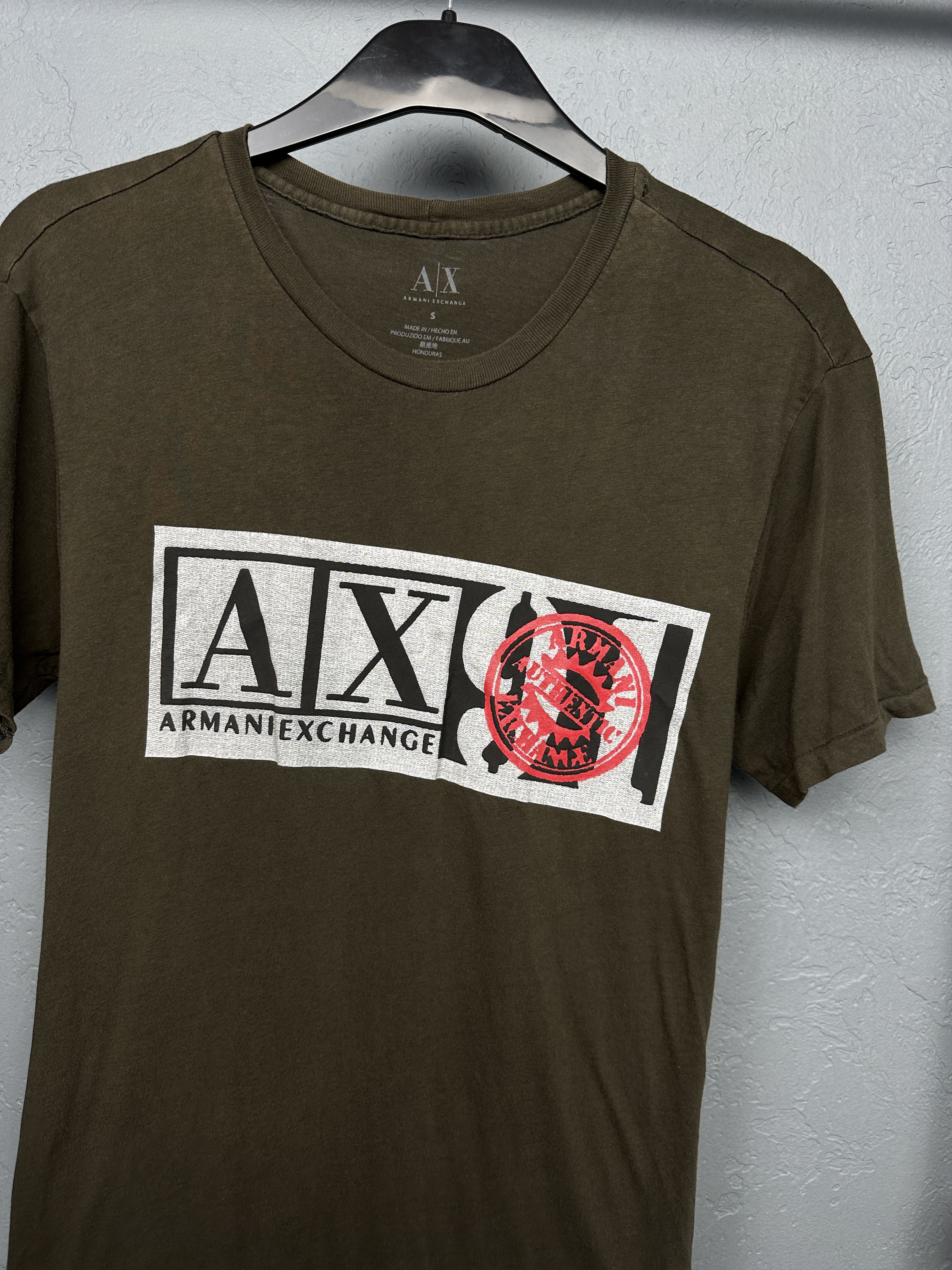 Armani Exchange Armani Exchange Mens T-Shirt Size US S / EU 44-46 / 1 - 2 Thumbnail