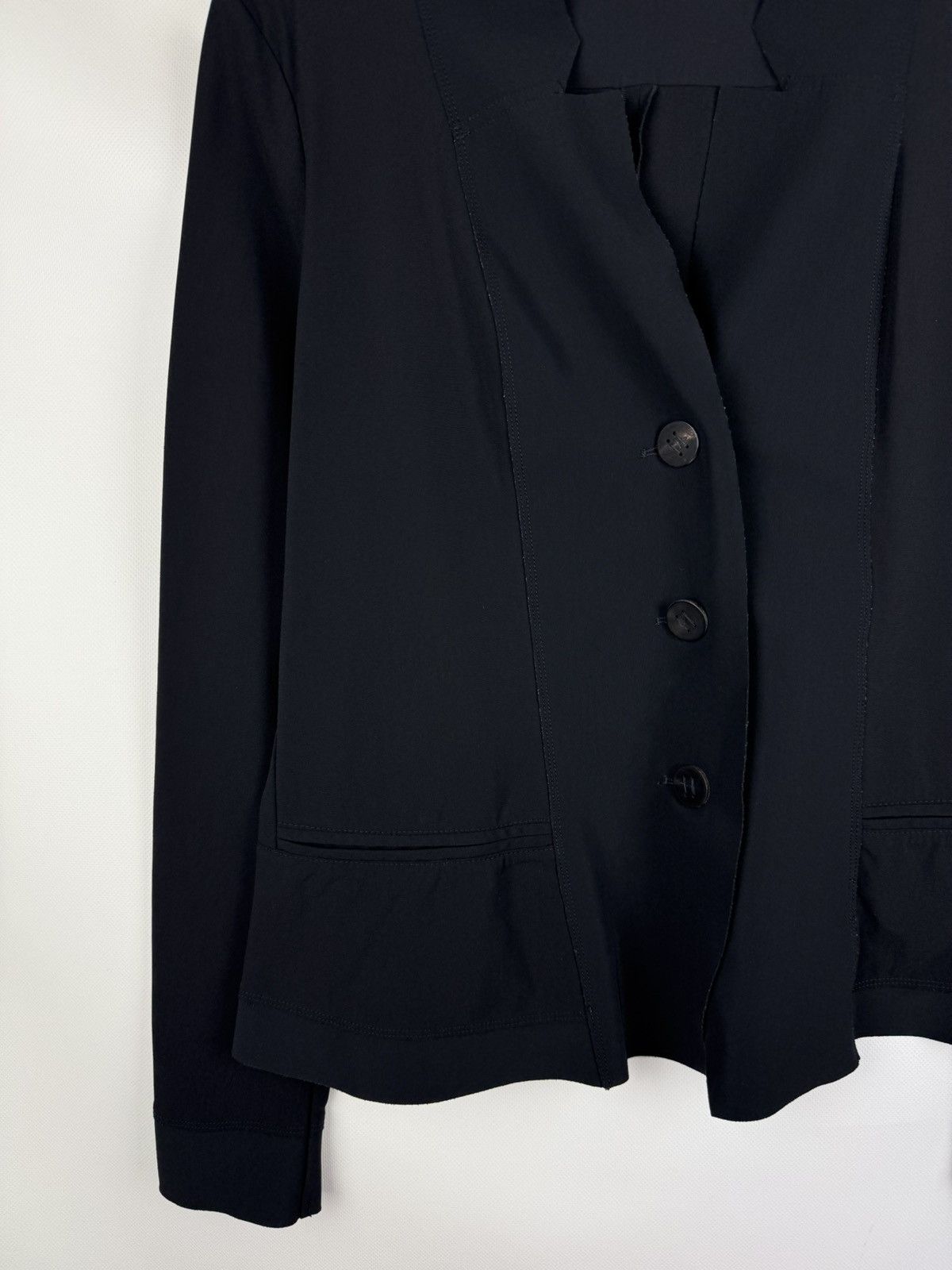 Marithe + Francois Girbaud Girbaud Cravatatakiller Avant-garde Nylon Blazer Jacket Size XL / US 12-14 / IT 48-50 - 7 Thumbnail