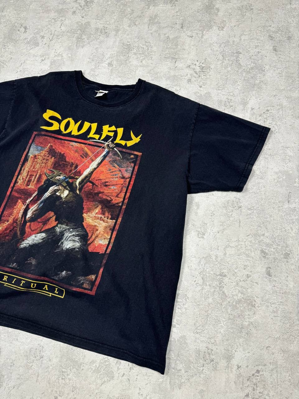 Band Tees Vintage Soulfly Ritual Aggression T-Shirt Size XXL Size US XXL / EU 58 / 5 - 3 Thumbnail