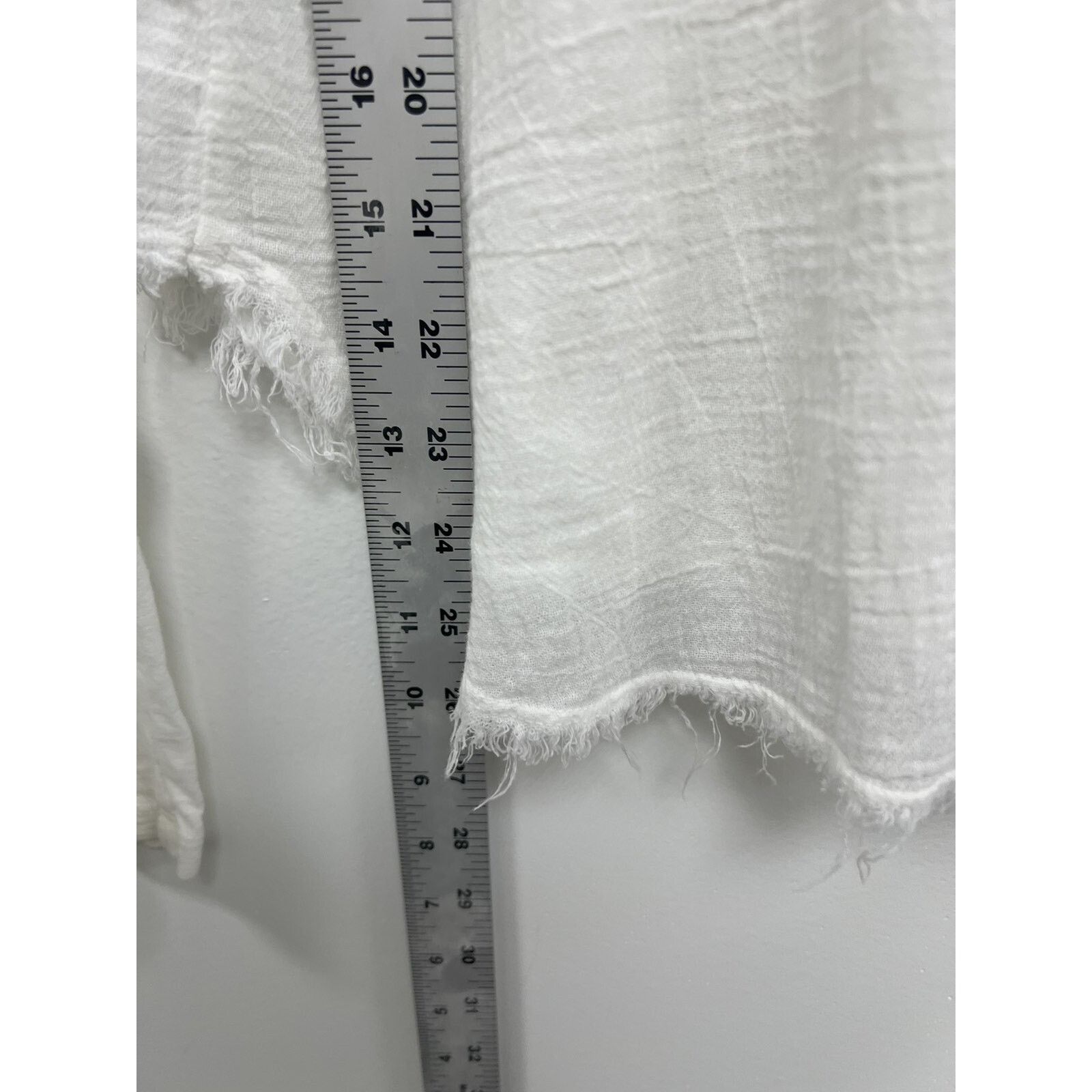 Velvet Velvet Woman Top Button gauze Cotton Blend Lond A001641 Size M / US 6-8 / IT 42-44 - 8 Thumbnail
