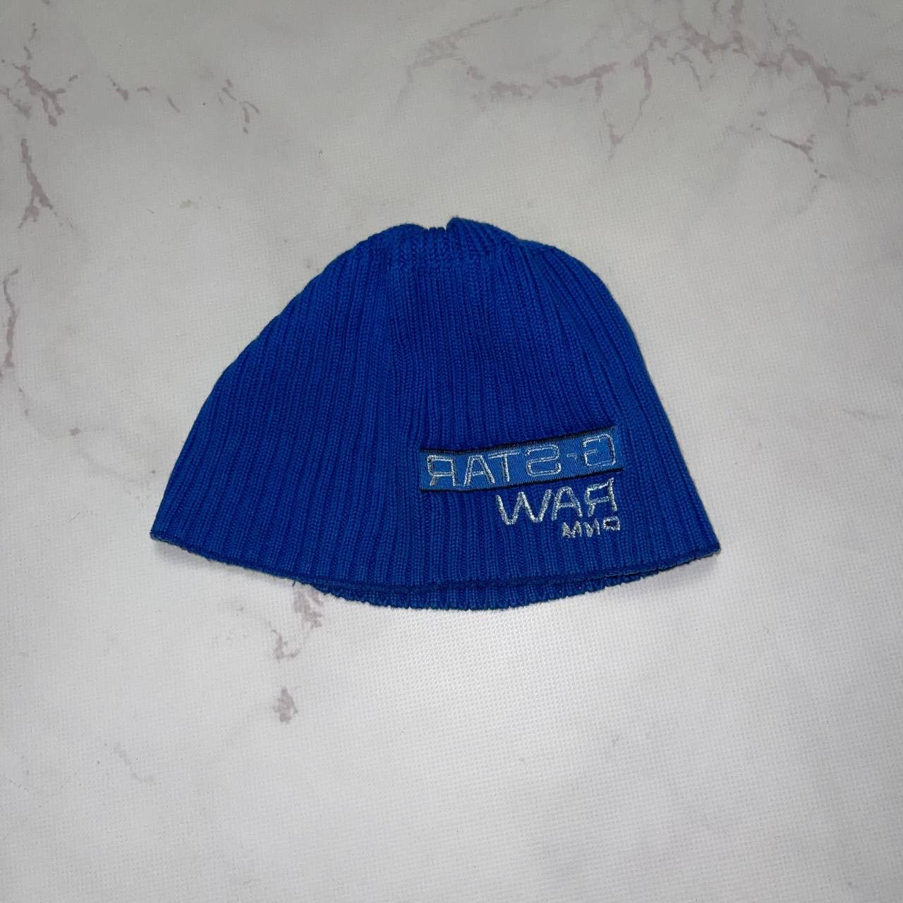 G-Star G STAR Original Raw Blue Beanie Size ONE SIZE - 9 Thumbnail