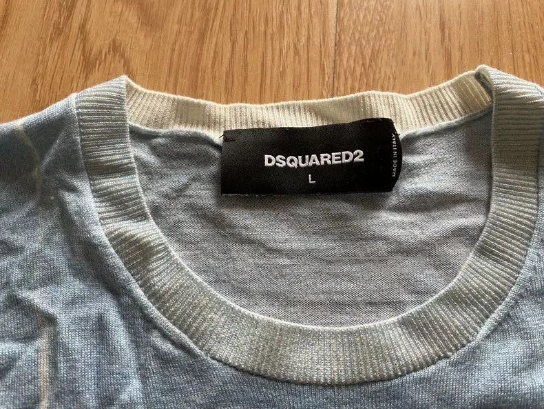 Dsquared2 DSquared2 Wool Graphic Print Sweater. Size US L / EU 52-54 / 3 - 3 Thumbnail