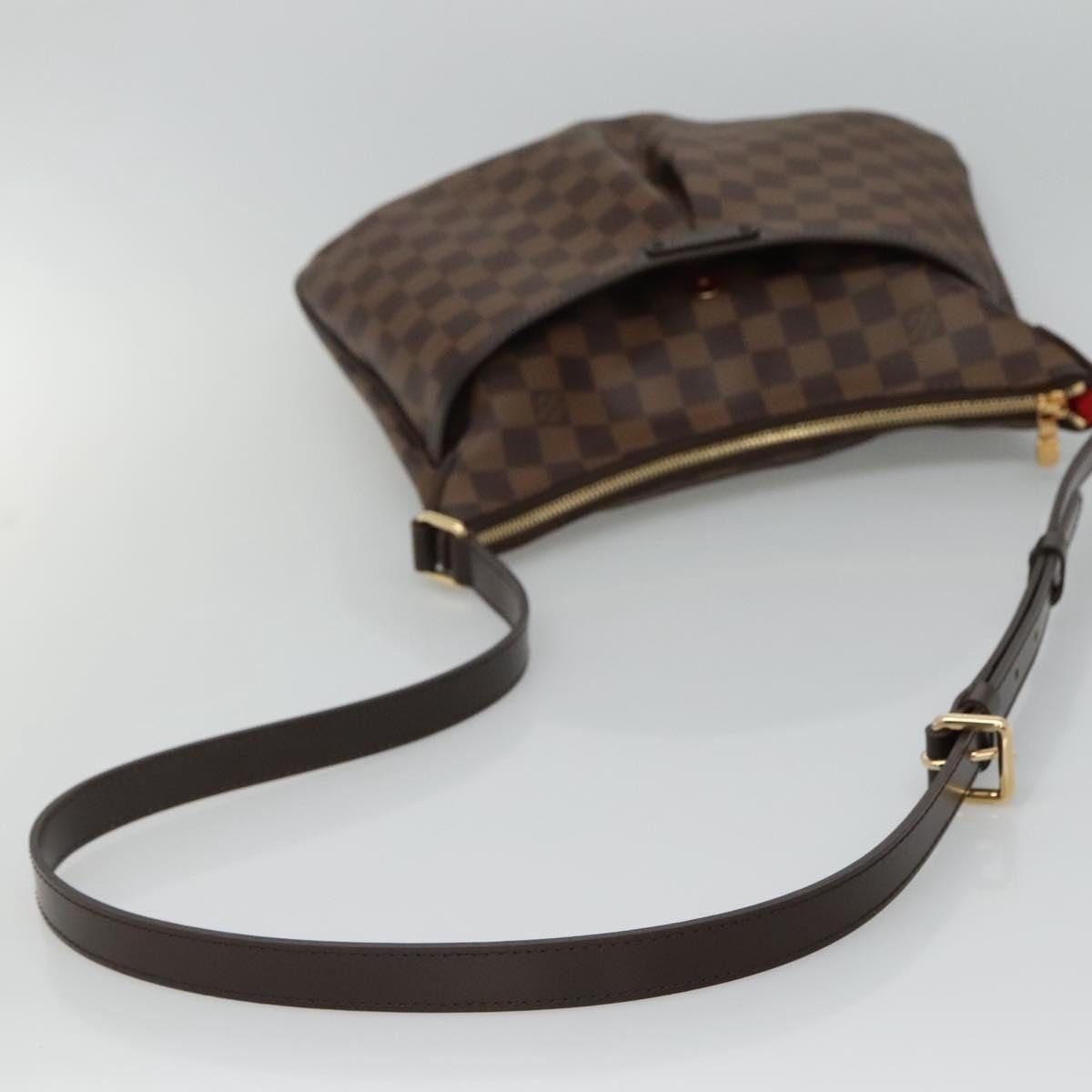 Louis Vuitton Louis Vuitton Damier Ebene Bloomsbury PM Shoulder Bag Brown Size ONE SIZE - 7 Thumbnail