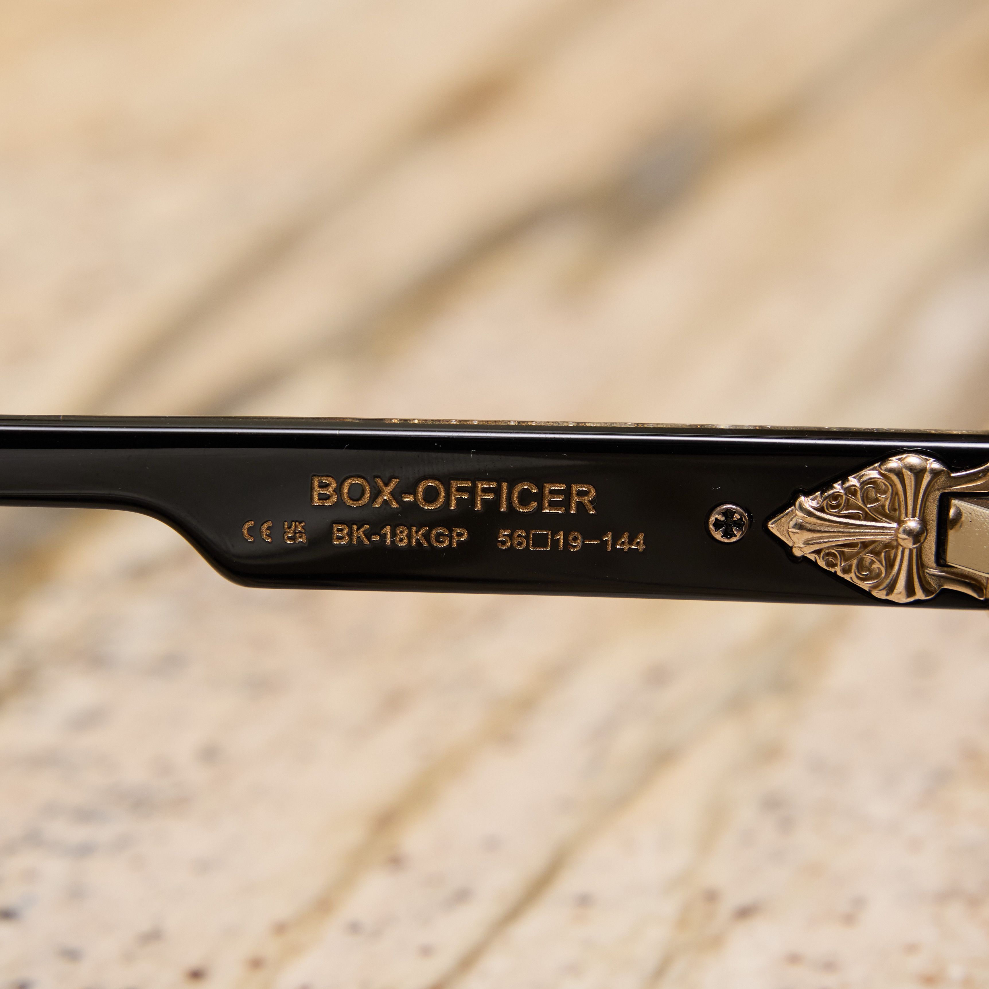Chrome Hearts CHROME HEARTS BOX-OFFICER BLACK/18KGP Size ONE SIZE - 7 Thumbnail