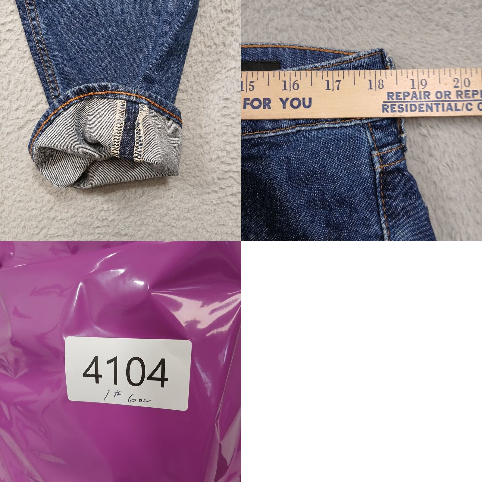 Bonobos Bonobos Premium Cotton Denim Jeans Dark Wash Men's 33x28 Size US 33 - 8 Thumbnail