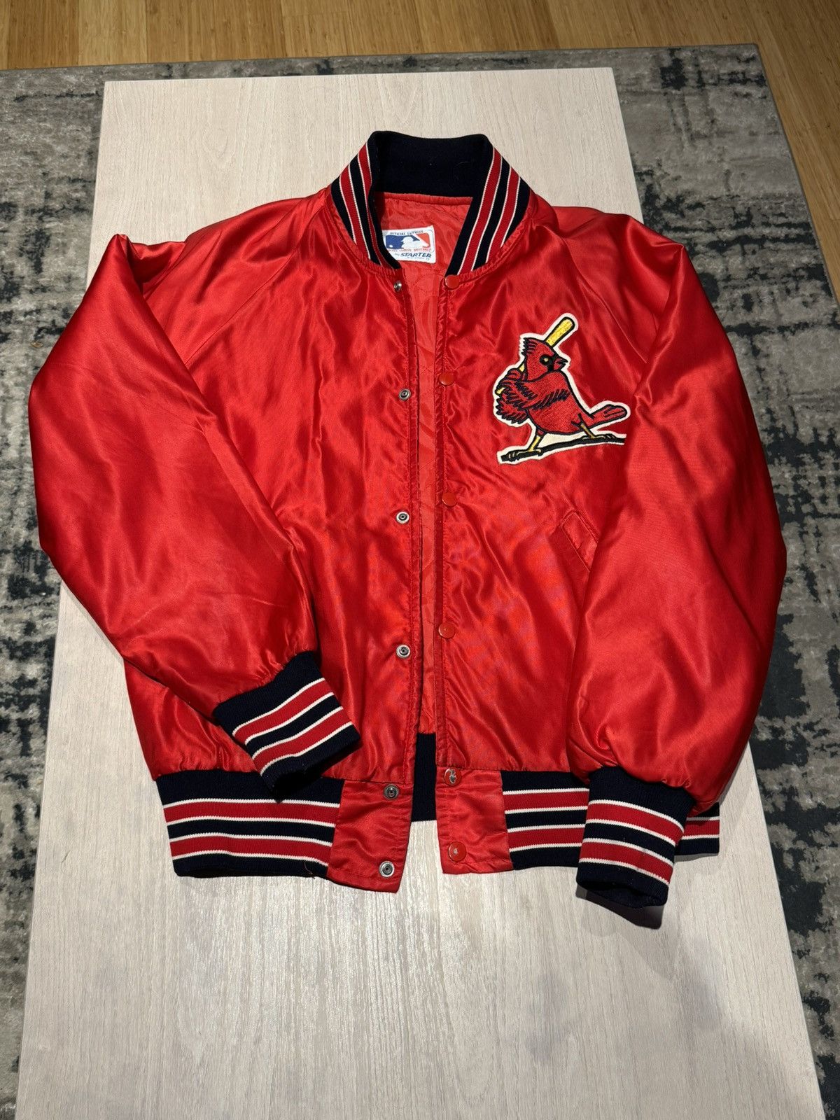Starter Cardinals Vintage Starter Jacket Size US XL / EU 56 / 4 - 1 Thumbnail