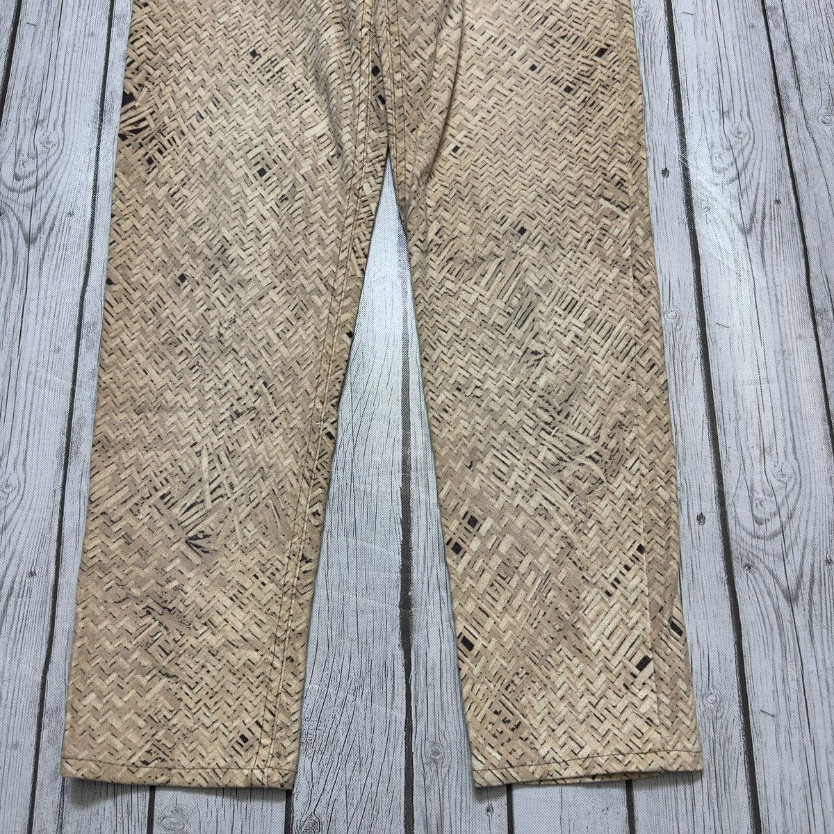 Roberto Cavalli × Vintage Vintage Roberto Cavalli printed jeans Size US 29 - 4 Thumbnail