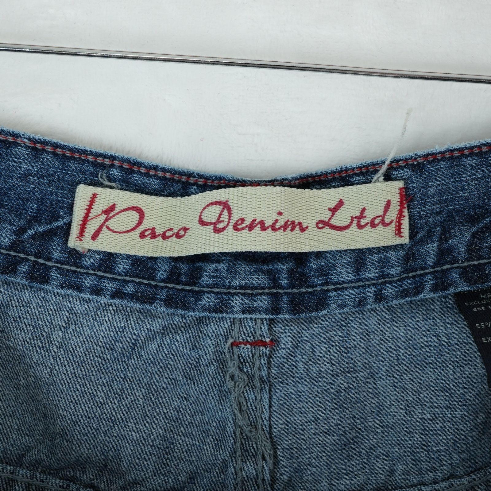 Other Vtg Paco Denim LTD Shorts Mens 38x13 Y2K Baggy Streetwear Size US 38 / EU 54 - 5 Thumbnail
