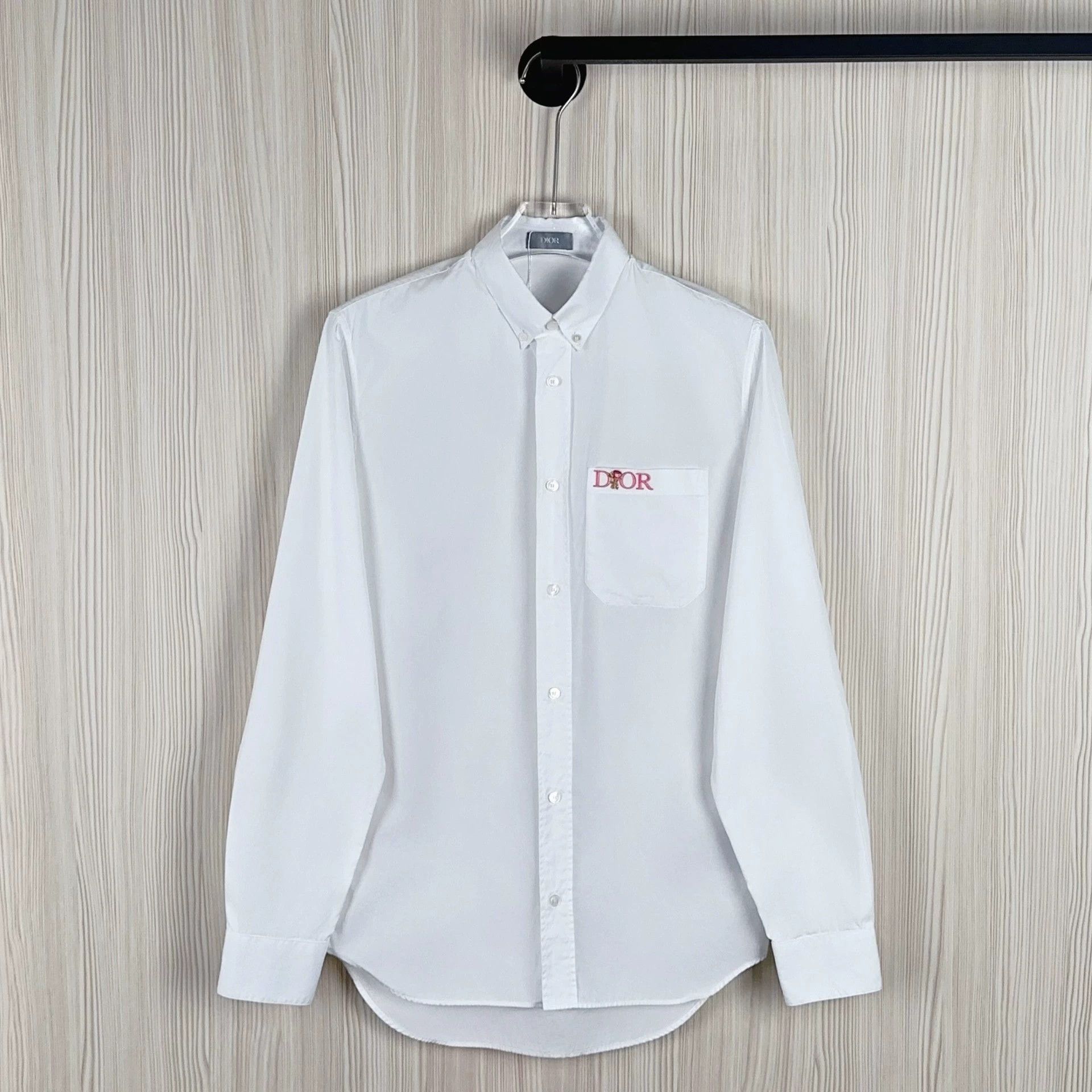 Dior white dior long sleeve shirt size 37 Size US M / EU 48-50 / 2 - 1 Thumbnail
