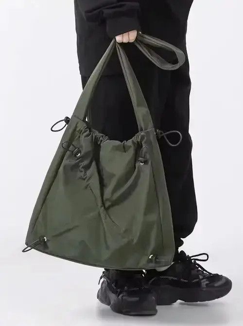 Other Military utility ruched nylon messenger bag shoulder bag Size ONE SIZE - 4 Thumbnail