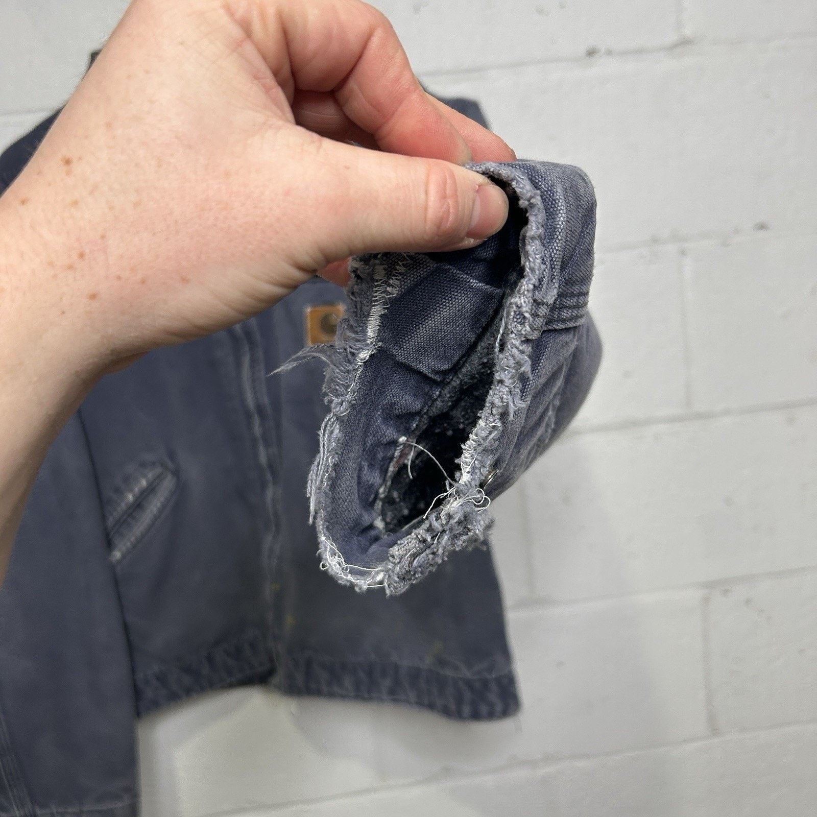 Carhartt Vintage Carhartt Blanket-Lined Detroit Jacket “Petrol” J64 Size US XL / EU 56 / 4 - 11 Thumbnail