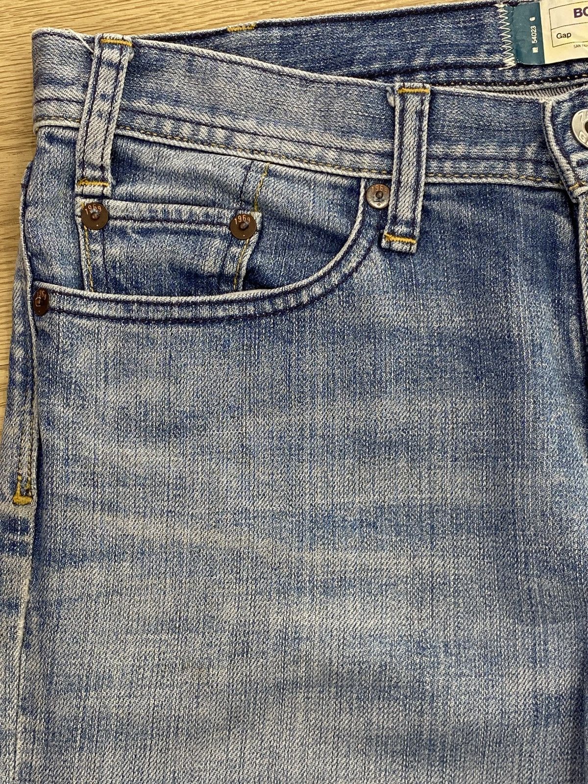 Gap GAP Blue Faded Wash Loose Syle Jeans Size US 30 / EU 46 - 13 Thumbnail