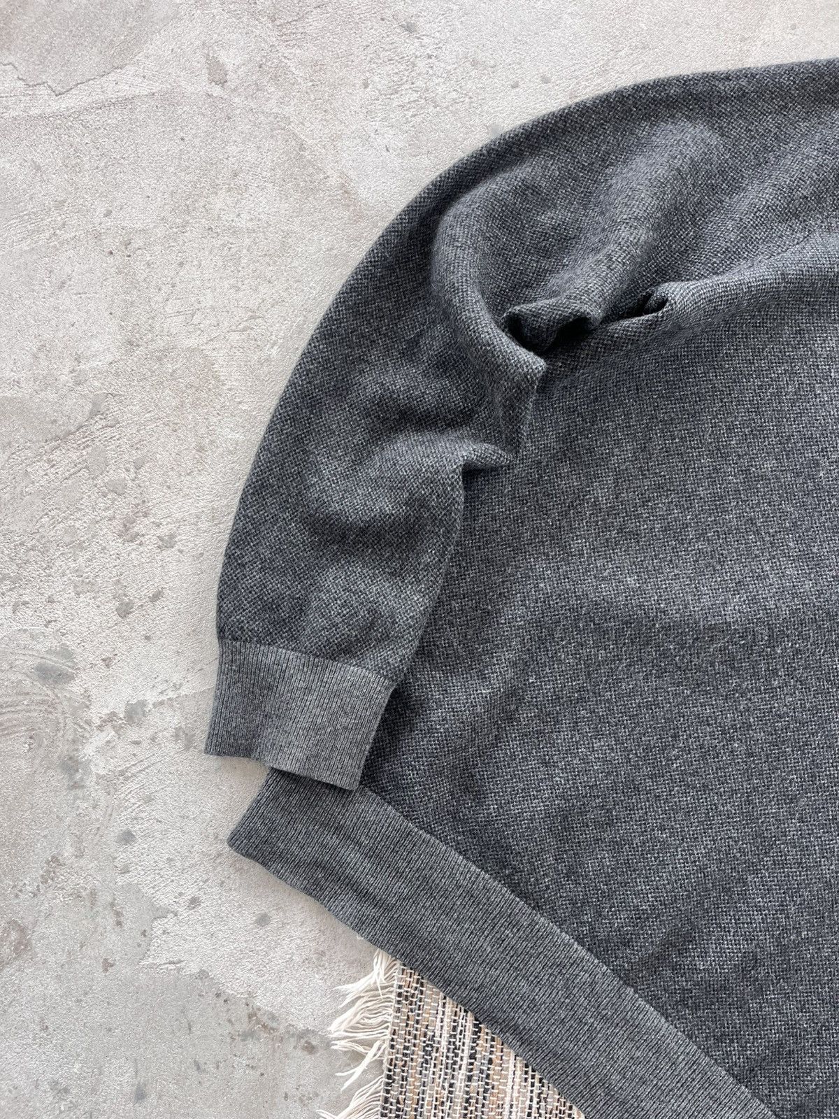 Polo Ralph Lauren Vintage Polo Ralph Lauren Grey Wool Zip Sweater Avantgarde Size US XXL / EU 58 / 5 - 8 Thumbnail