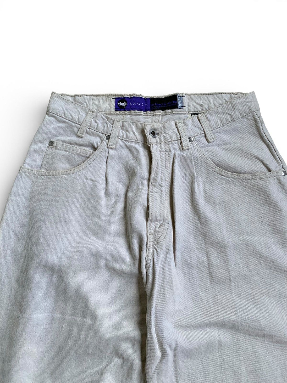 Levi's Vintage 1990’s Baggy Levis Silvertab Purple Tag Size US 33 - 3 Thumbnail