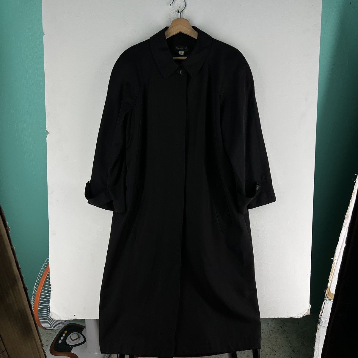agnes b. 🔥RICH BLACK - FLY COATS LONG JACKET AGNES B. Size US M / EU 48-50 / 2 - 15 Thumbnail