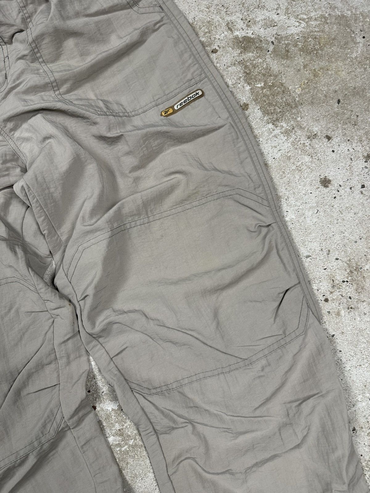 Reebok × Vintage Vintage Y2K Reebok Baggy Track Outdoor Pants Size US 33 - 6 Thumbnail