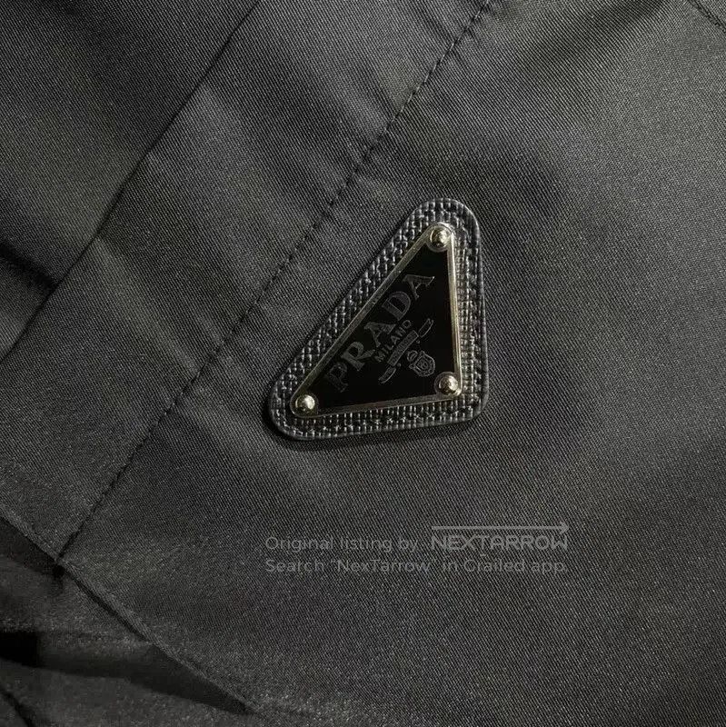 Prada Prada Black Acetate Men's Outerwear Jacket. Size US L / EU 52-54 / 3 - 4 Thumbnail