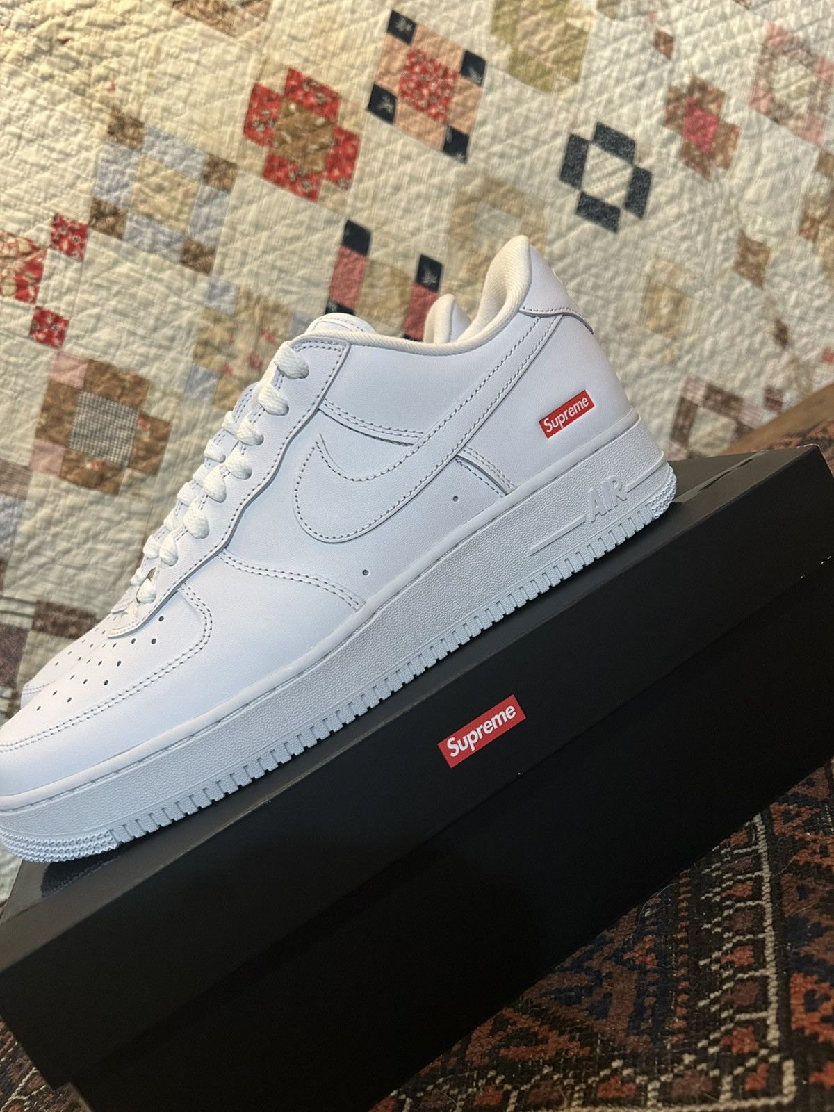 Supreme Supreme Nike Air Force 1 Size US 10.5 / EU 43-44 - 3 Thumbnail