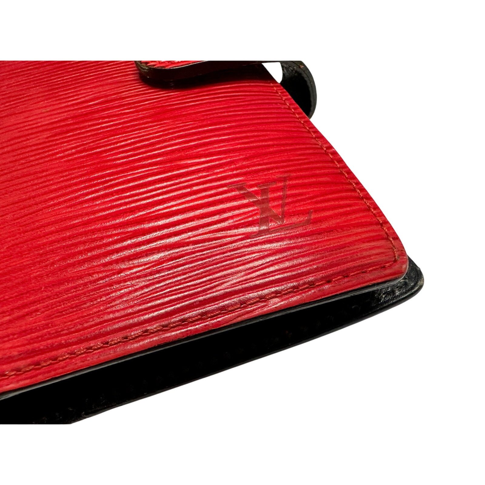 Louis Vuitton Louis Vuitton Red Epi Agenda Size ONE SIZE - 5 Thumbnail