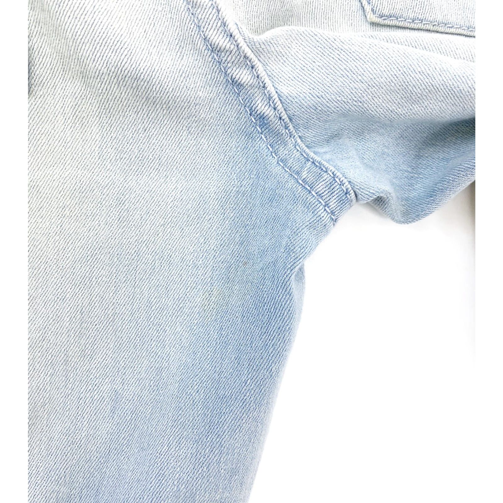 Vintage Articles Of Society Jeans Womens 24 Light Blue Skinny Stretch Denim 31 Inseam Mid Rise Regular Inseam 31 Womens Jeans Skinny Stretch Size 42" / US 20 - 7 Thumbnail