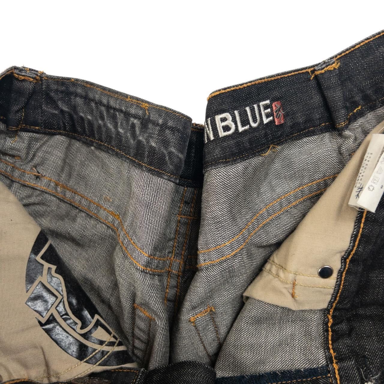 Other Vintage Jizo Bosatsu Embroidered Japanese Denim Jeans W40 Size US 40 / EU 56 - 6 Thumbnail