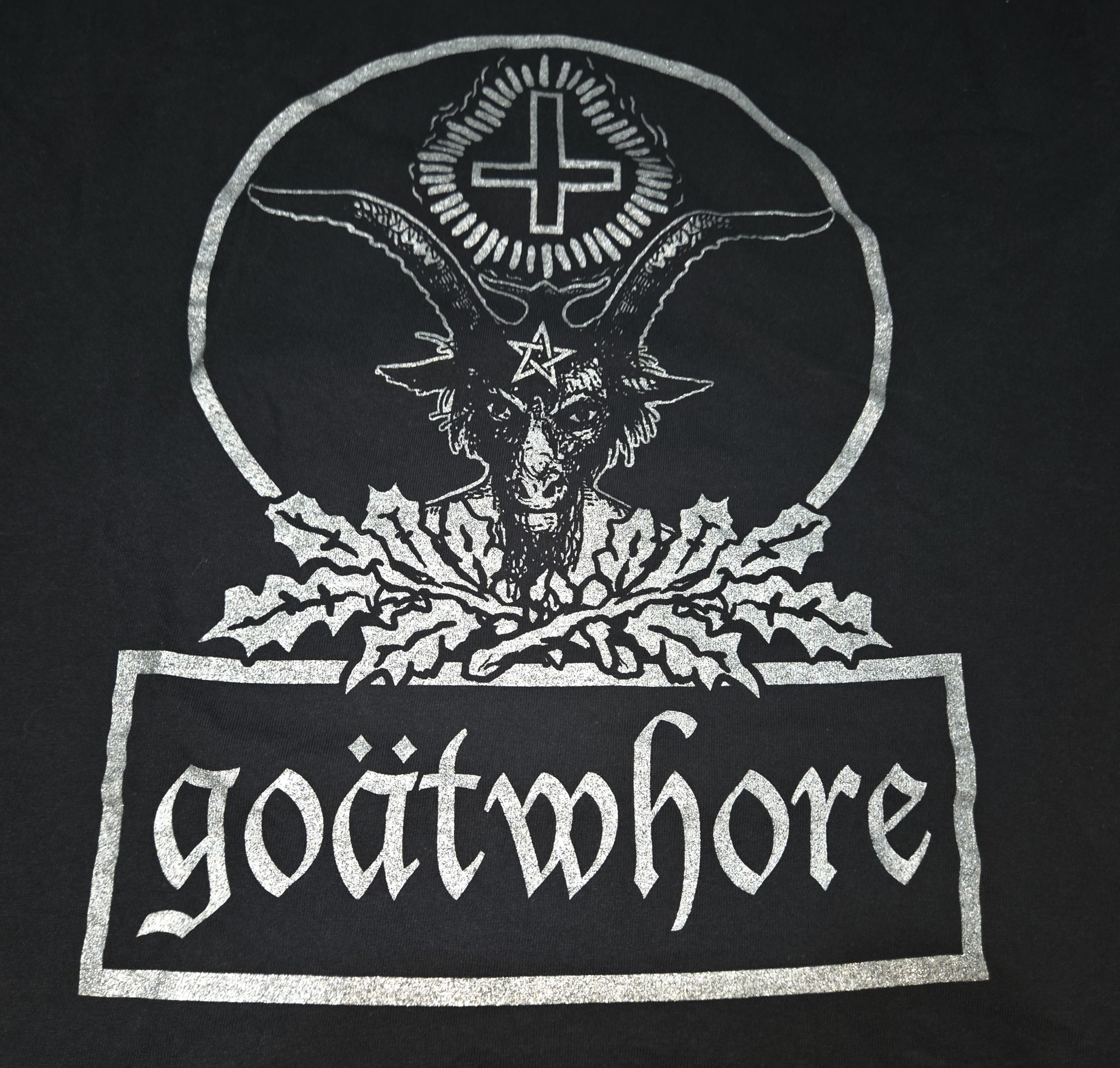 Band Tees Vintage Black Metal Band GOATWHORE Jagermeister T Shirt Size US L / EU 52-54 / 3 - 4 Thumbnail