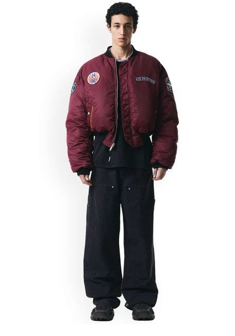 Heron Preston H2 Heron Preston X H&M Reversible Flight Bomber Jacket Size US XL / EU 56 / 4 - 3 Thumbnail