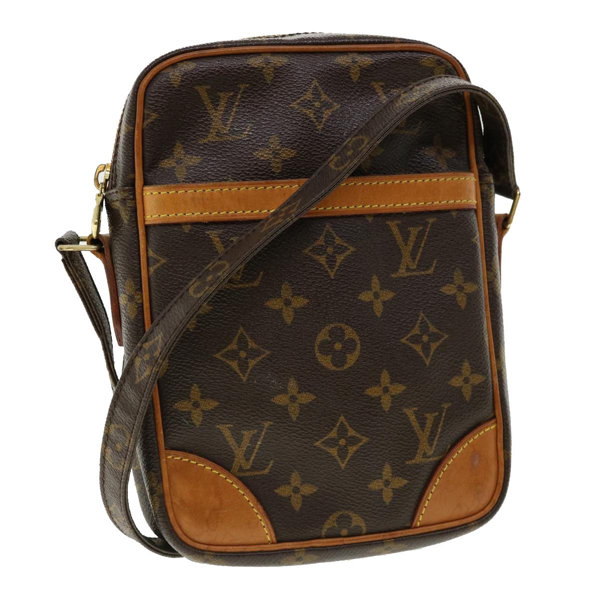 Louis Vuitton Danube Brown Canvas Shoulder Bag (Pre-Owned) Size ONE SIZE - 1 Thumbnail