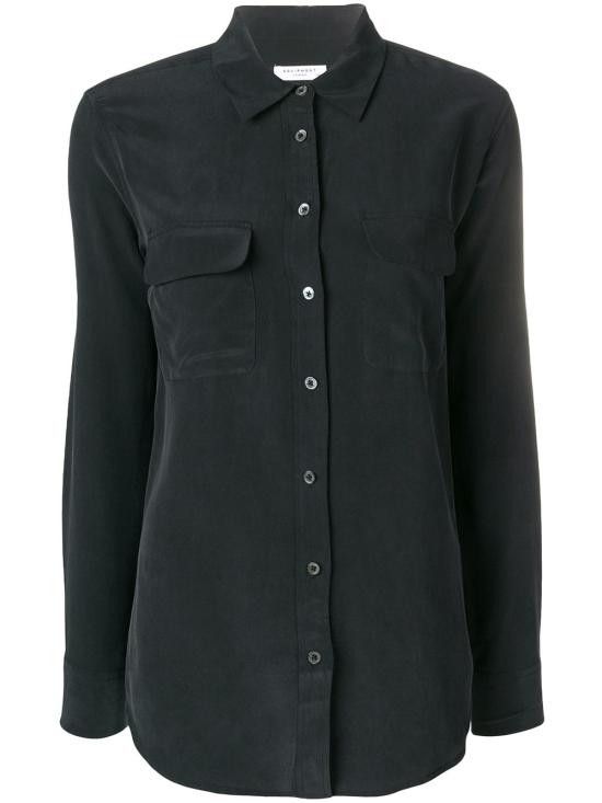 Equipment EQUIPMENT Women Shirts Q23E231 TRUEBLACK Black Size L / US 10 / IT 46 - 1 Thumbnail