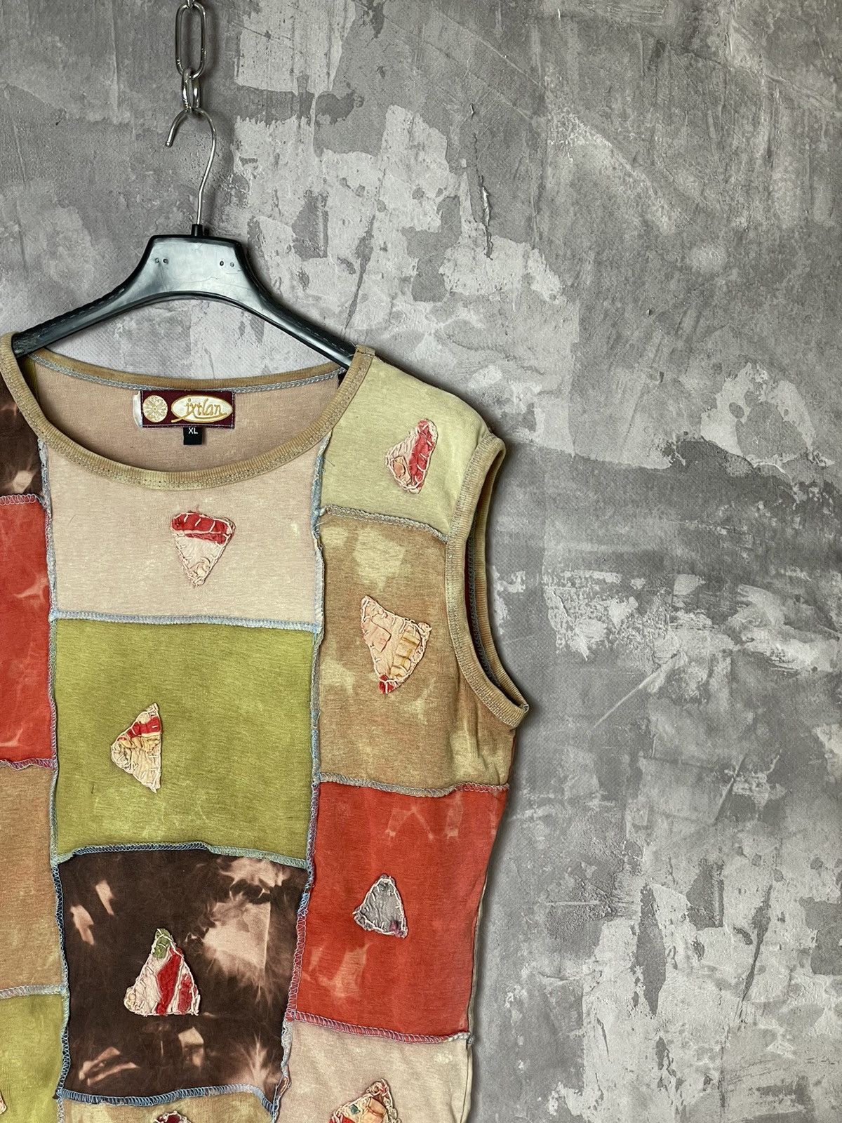 Japanese Brand × Vintage Vintage Y2K Japanese Crazy Sexy Pizza Tank Top Style 90s Size XL / US 12-14 / IT 48-50 - 4 Thumbnail