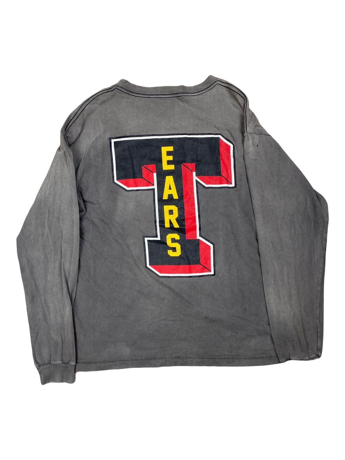 【Saint Michael】 DENIM TEARS LONG SLEEVE X Denim Tears Landscape Long-sleeve Tee White | The Webster