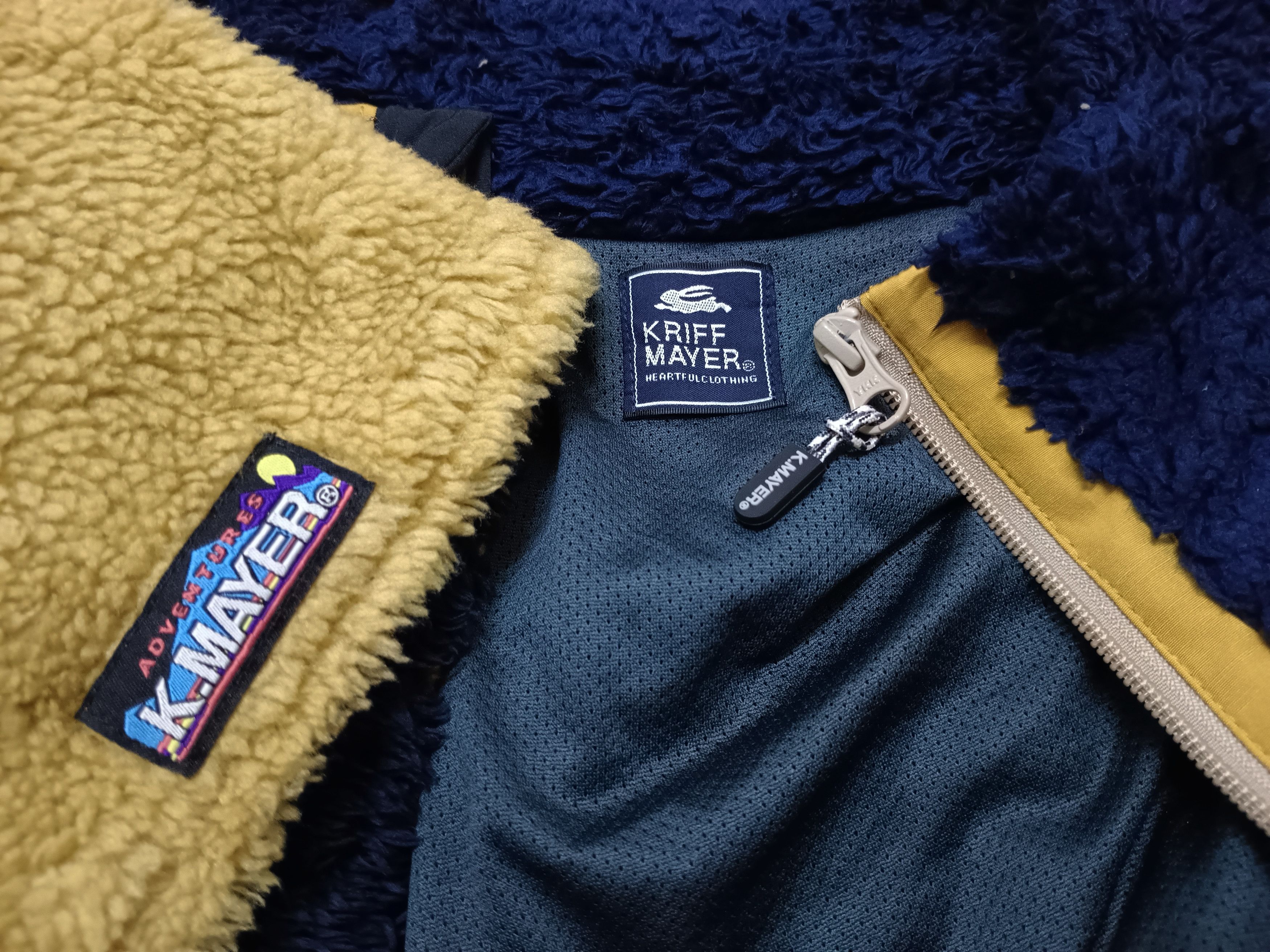 Japanese Brand Vintage Fleece Jacket Kriff Mayer Adventures Size US L / EU 52-54 / 3 - 6 Thumbnail