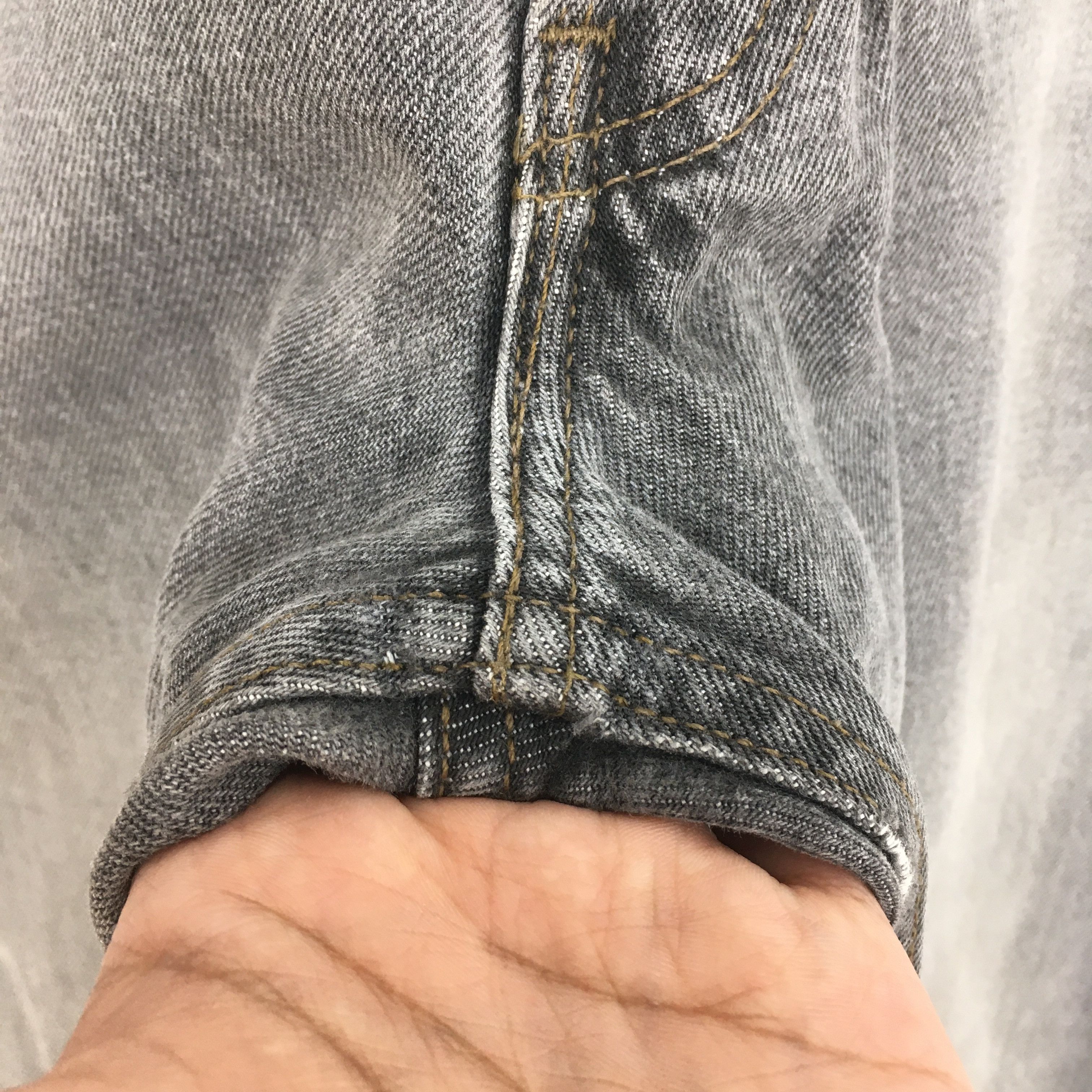 Levi's Size 30x31 Vintage 90s Levi's 501 Faded Black Jeans S1938 Size US 30 / EU 46 - 8 Thumbnail