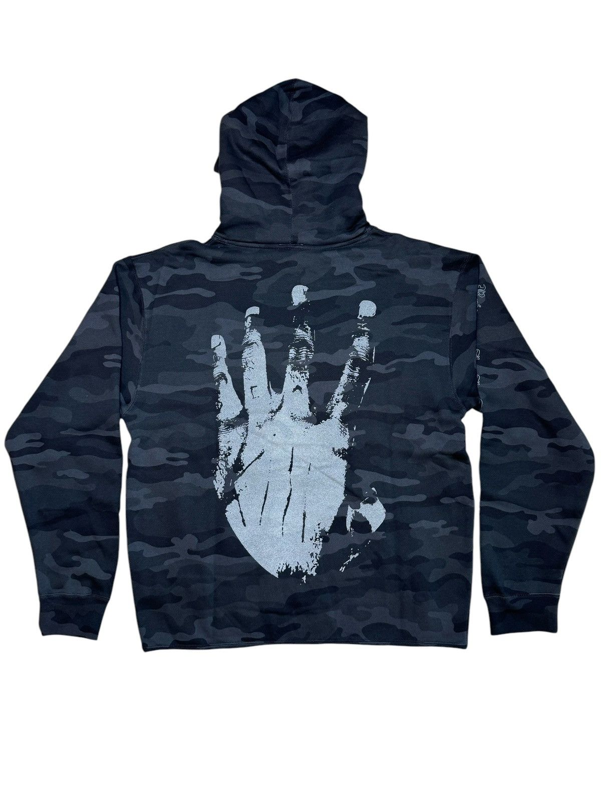 Revenge Revenge X Kill Cropped Hoodie Black Camo/3M SIZE MEDIUM Size US M / EU 48-50 / 2 - 2 Thumbnail