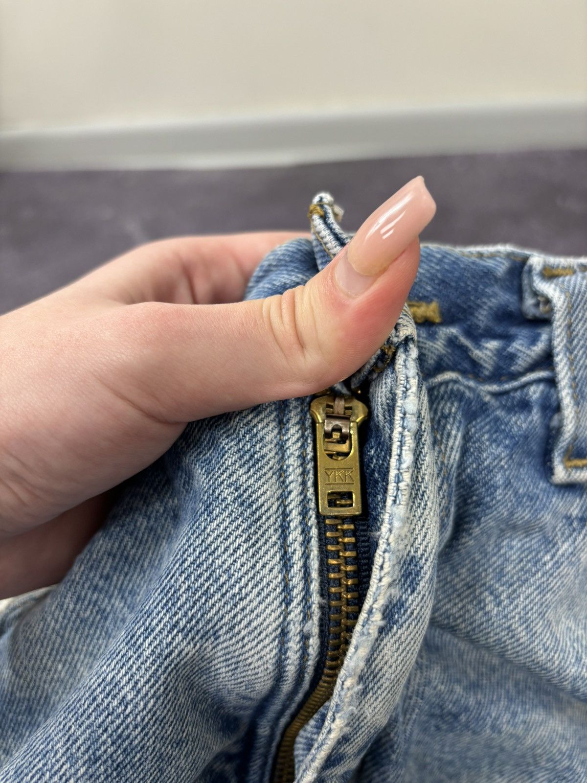 Carhartt Vintage 90s Carhartt Blue Denim Insulated Hype Baggy Jeans Size US 34 / EU 50 - 18 Thumbnail