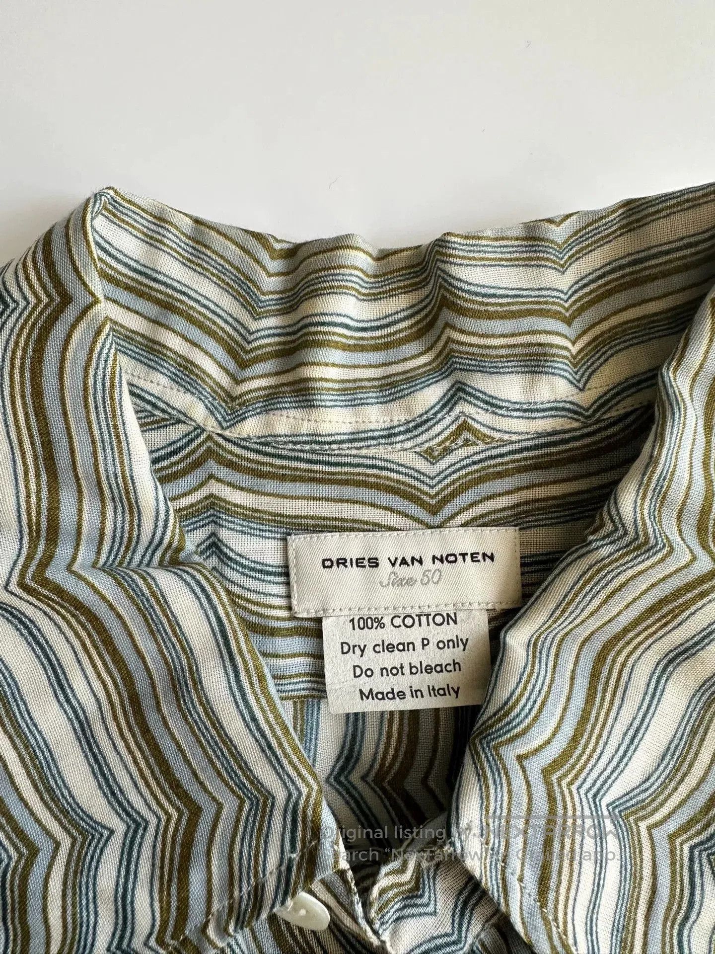 Dries Van Noten Dries Van Noten Striped Shirt Size 50. Size US M / EU 48-50 / 2 - 3 Thumbnail