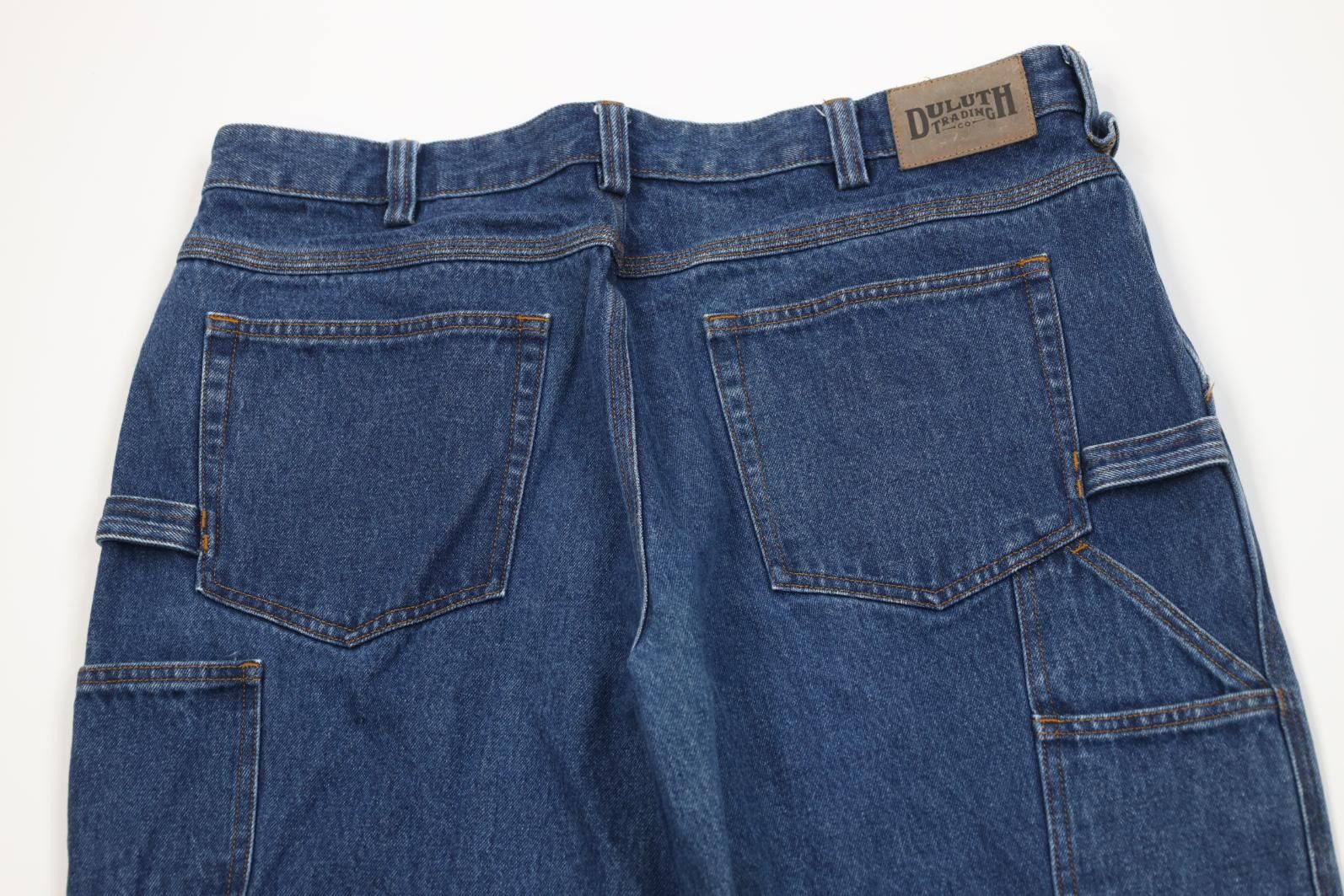 Duluth Trading Company Duluth Trading Co Gusseted Wide Leg Denim Jeans Cotton Size US 38 / EU 54 - 9 Thumbnail