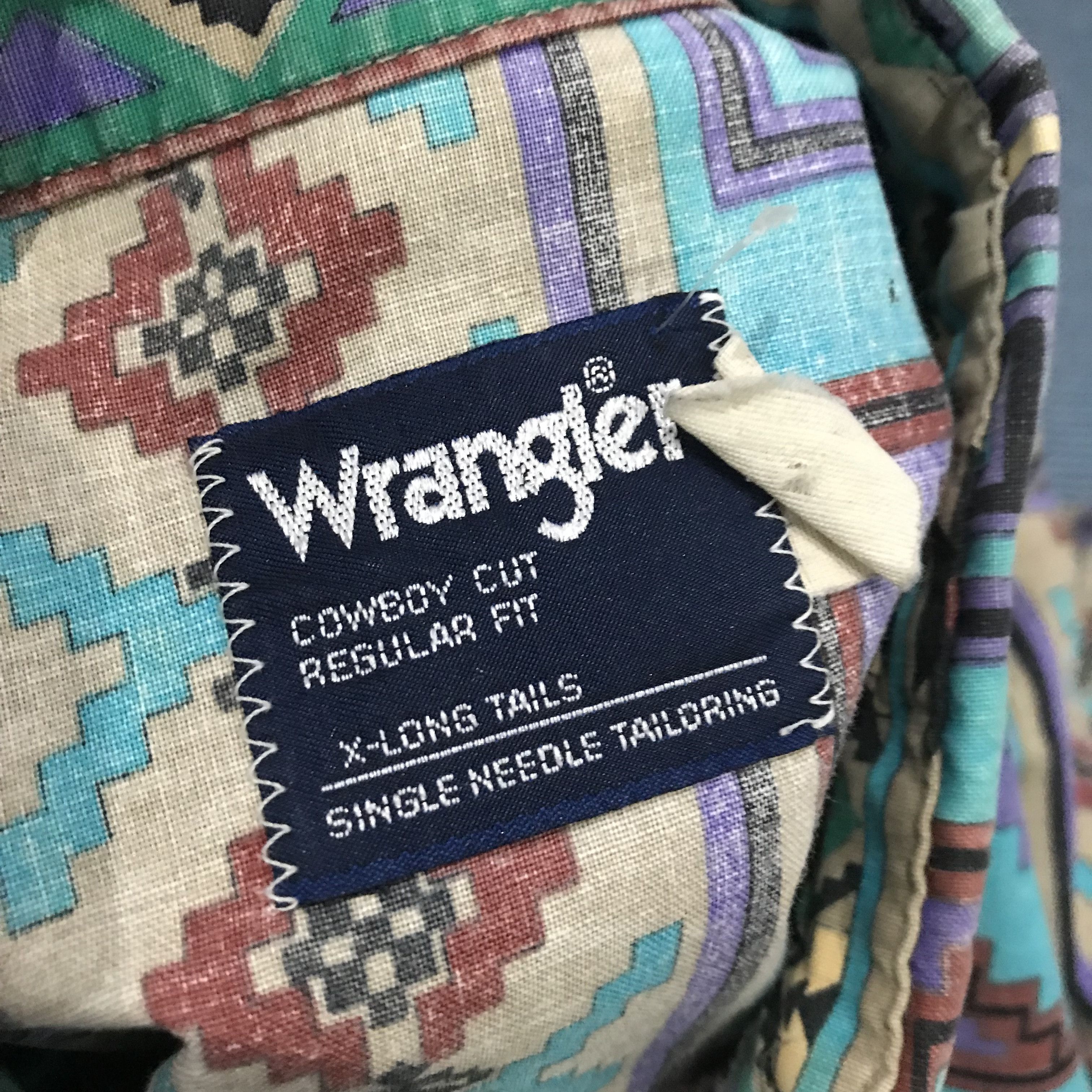 Wrangler Vintage Wrangler Cowboy Cut Regular Fit X-Long Tail Size US XL / EU 56 / 4 - 9 Thumbnail