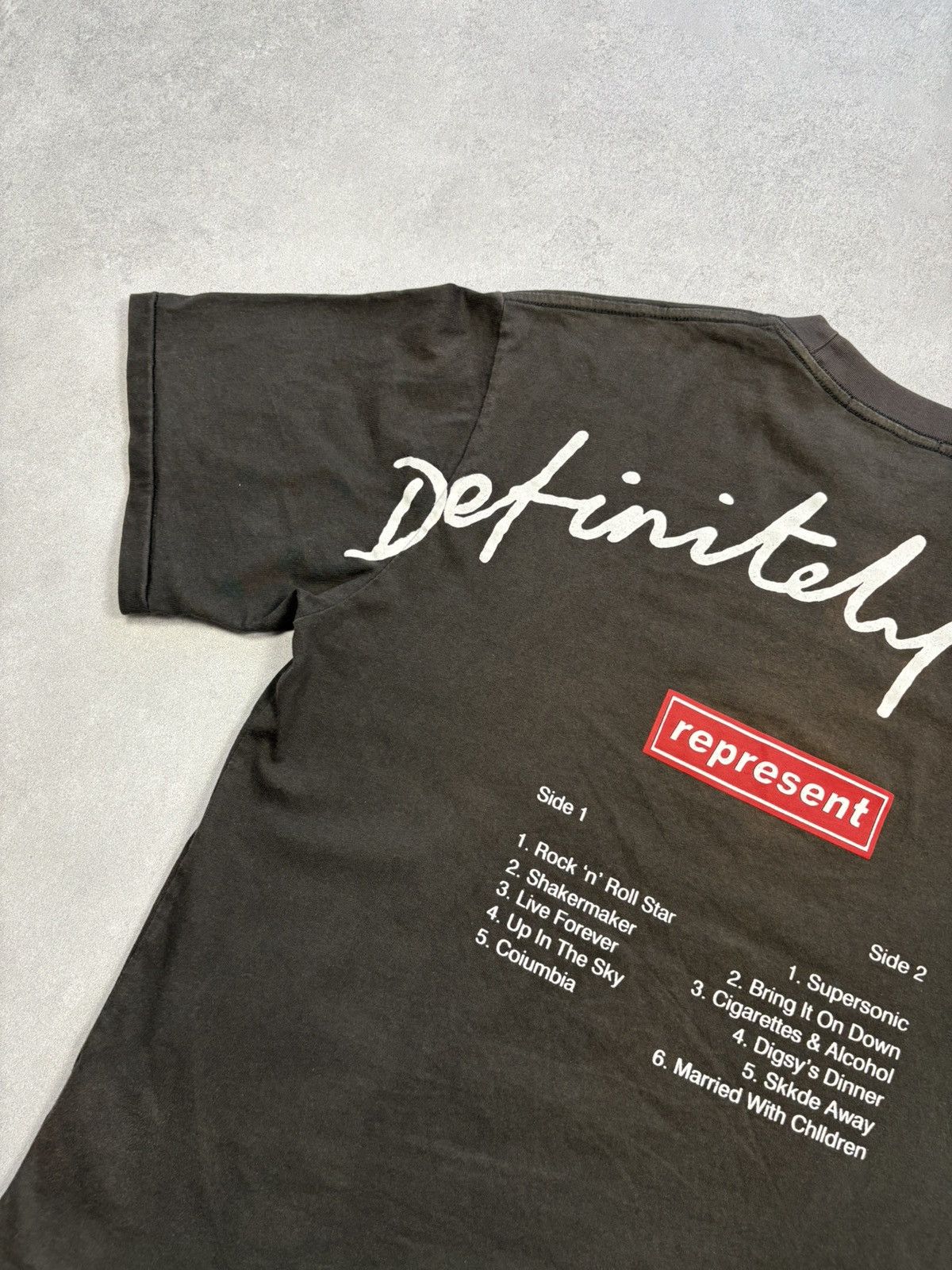 Represent Clo. Represent x Oasis “Definitely Maybe” 1994 Anniversary Tee Size US M / EU 48-50 / 2 - 19 Thumbnail