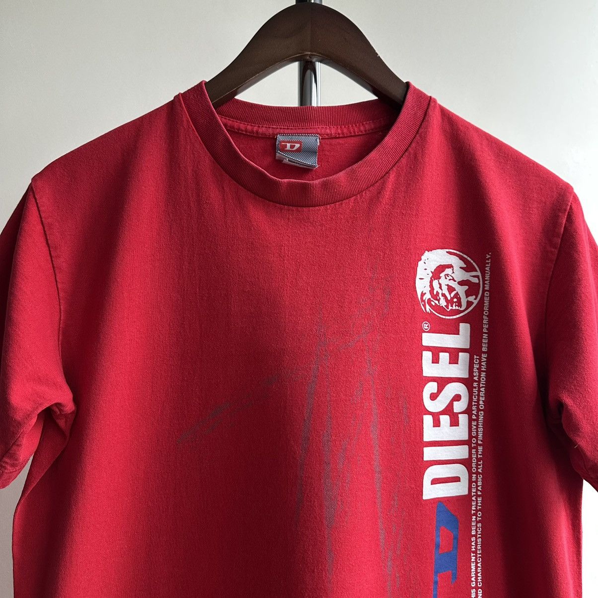 Diesel × Vintage VINTAGE Y2K DIESEL BIG LOGO TEE Size US L / EU 52-54 / 3 - 3 Thumbnail