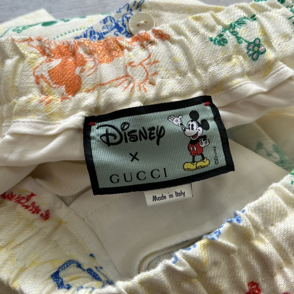 Disney × Gucci Gucci x Disney Mickey Mouse Ivory Shorts Linen Men’s Size 48 Size US 31 - 16 Thumbnail
