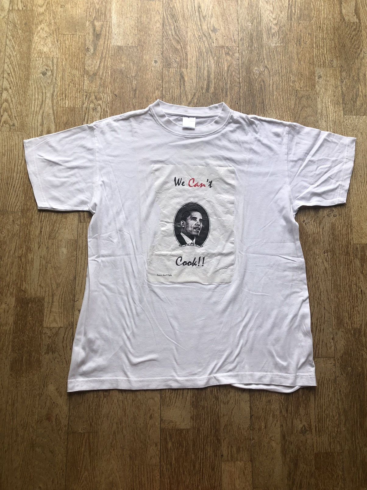 Vintage RARE BARACK OBAMA US PRESIDENT VINTAGE TEE SHIRT Size US L / EU 52-54 / 3 - 1 Thumbnail